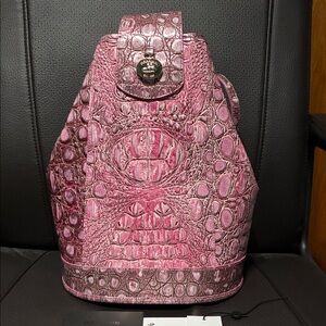 Brahmin Allie sling backpack Beginia Pink Minx
